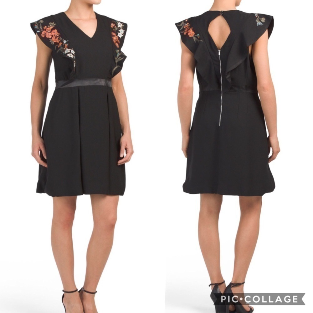 abs Embroidered Dress NWT Size 10